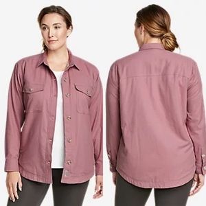 Eddie Bauer Faux Shearling Lined Shacket